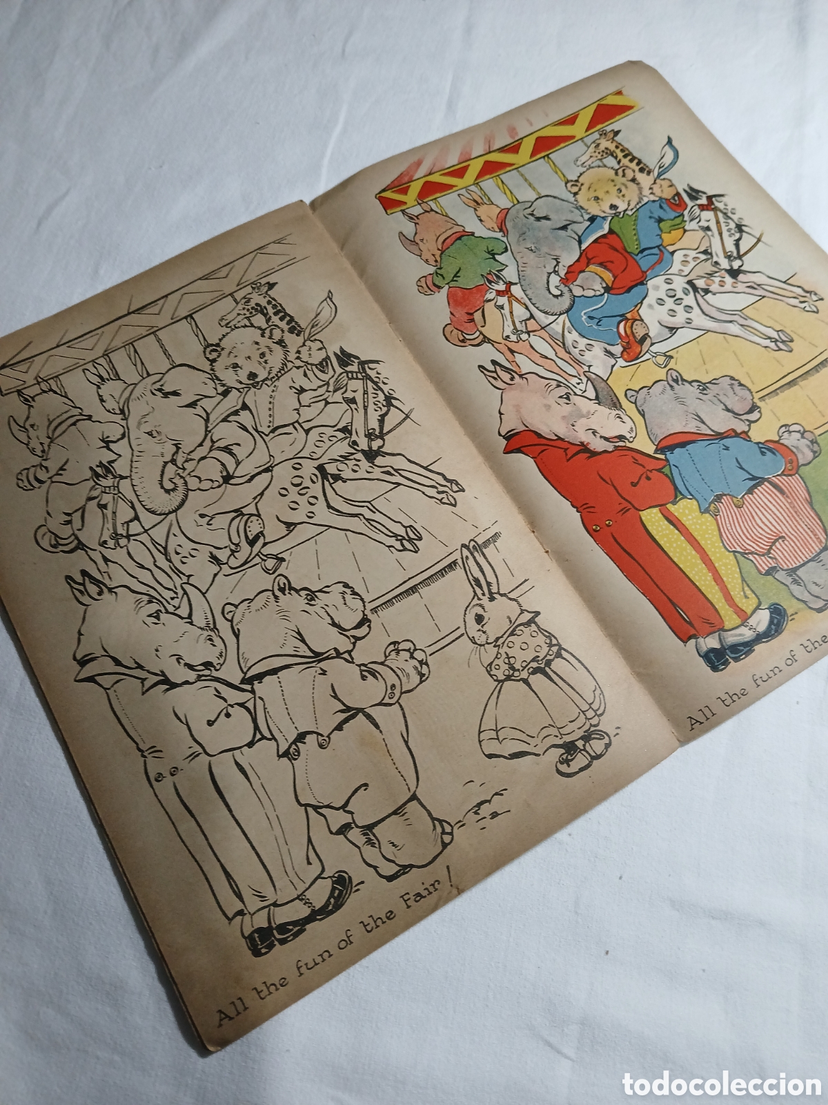 Libros antiguos: ANTIGUO LIBRO DIBUJAR Y PINTAR EN INGLES - Foto 7