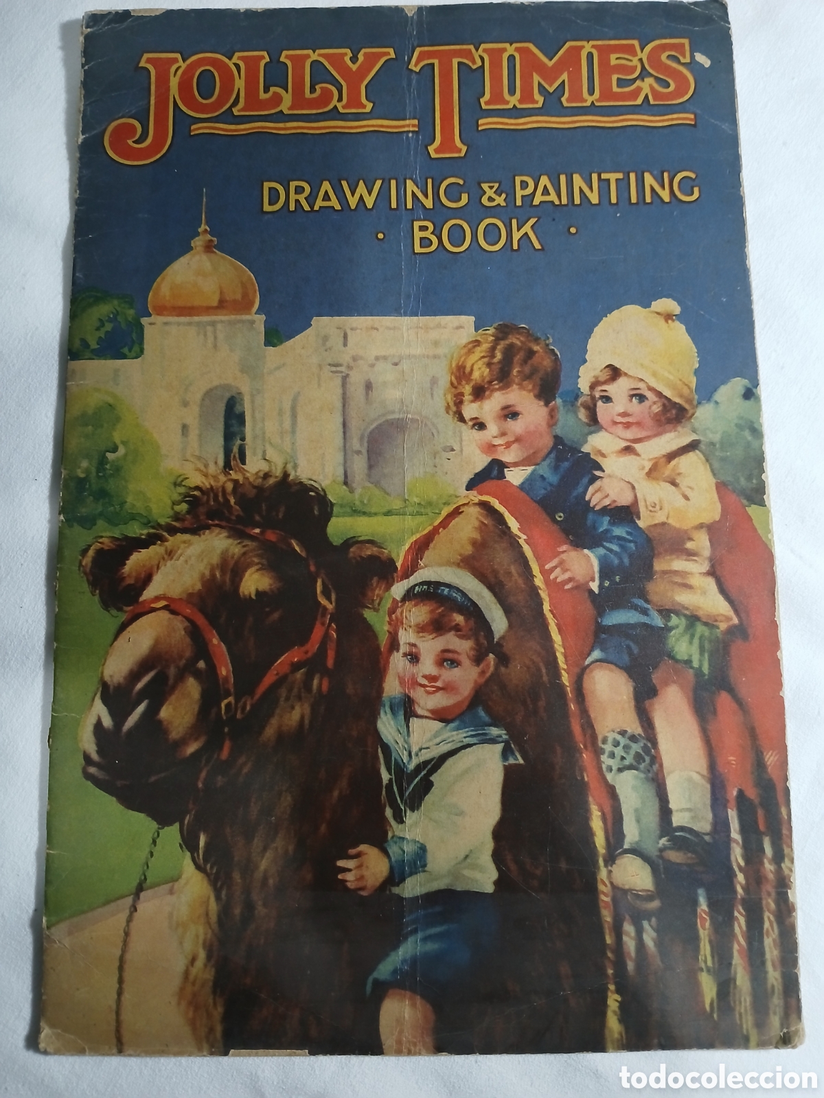 Libros antiguos: ANTIGUO LIBRO DIBUJAR Y PINTAR EN INGLES - Foto 1