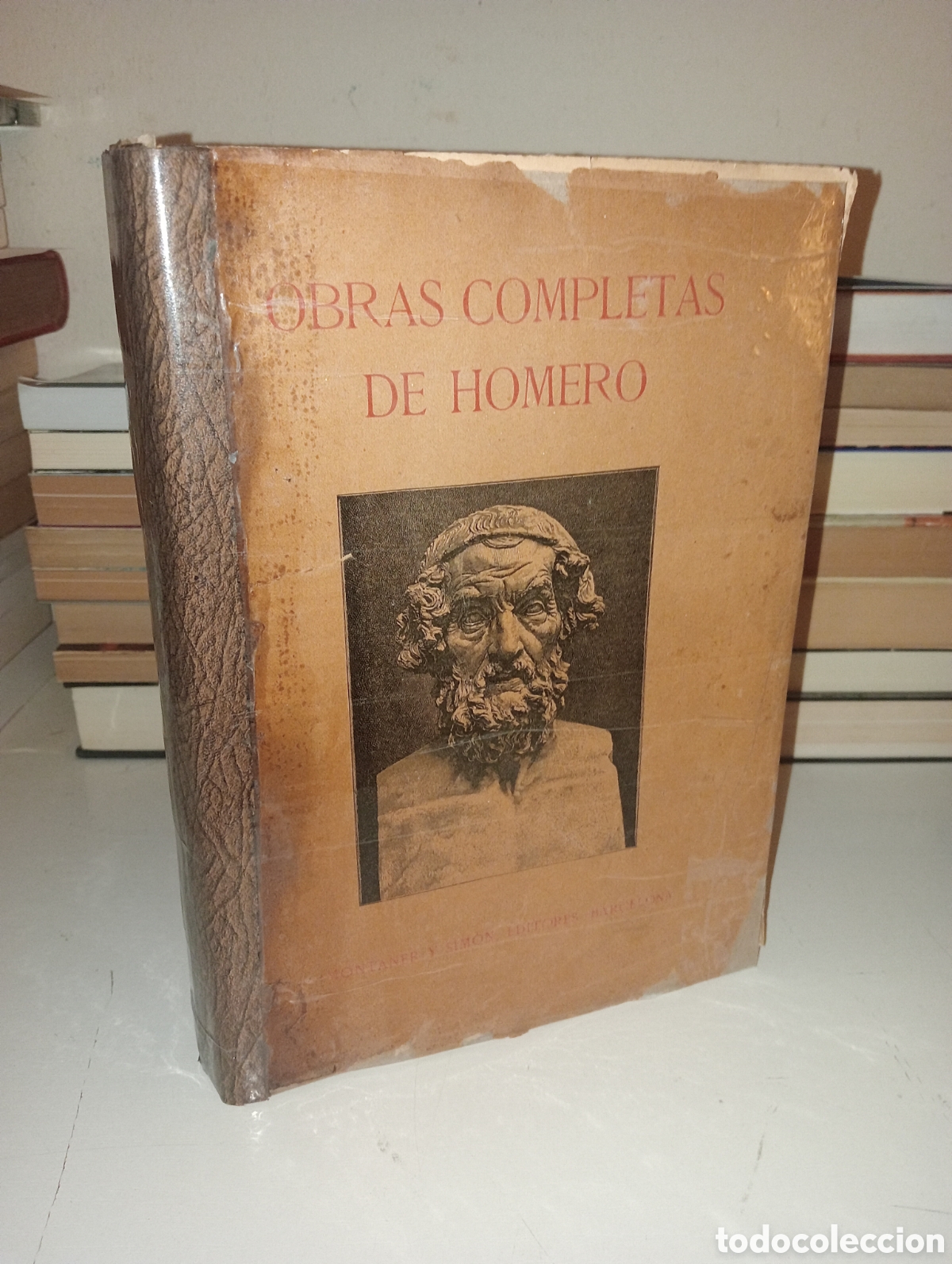 Libros antiguos: Obras completas de Homero - Foto 1