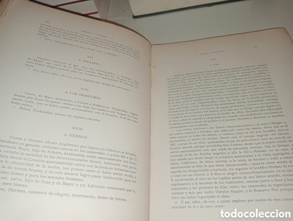 Libros antiguos: Obras completas de Homero - Foto 13