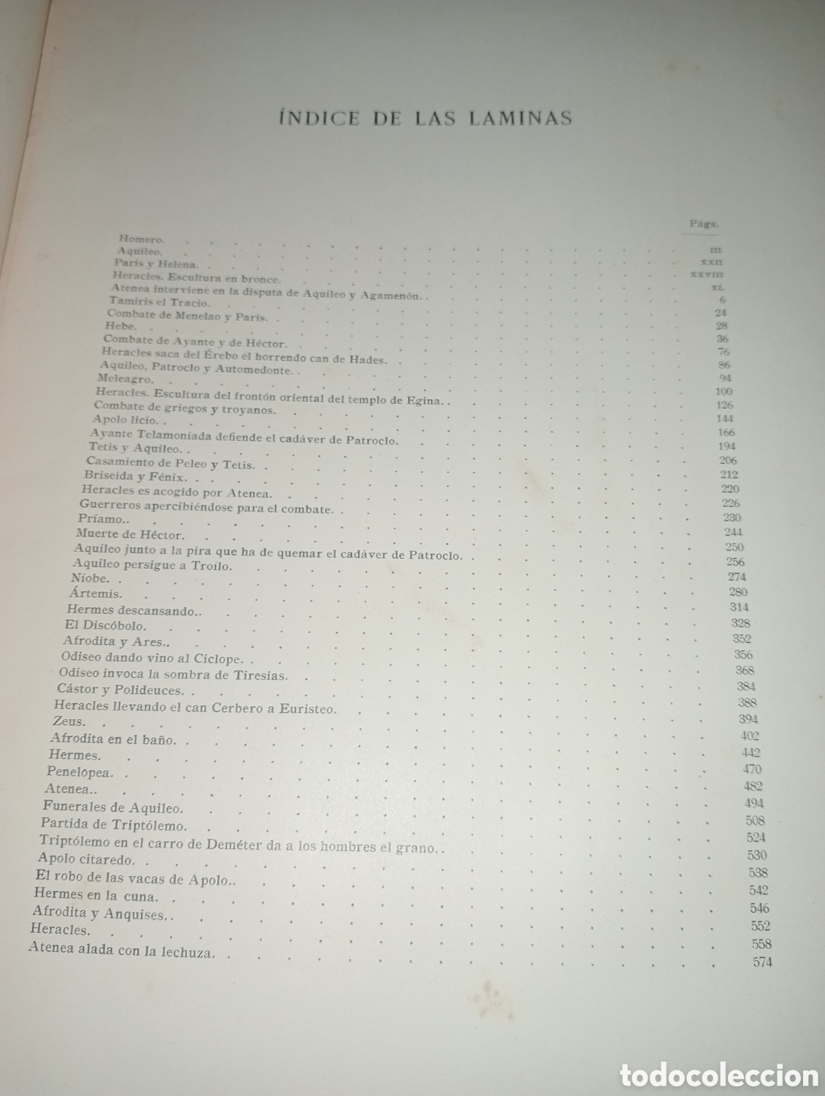 Libros antiguos: Obras completas de Homero - Foto 17