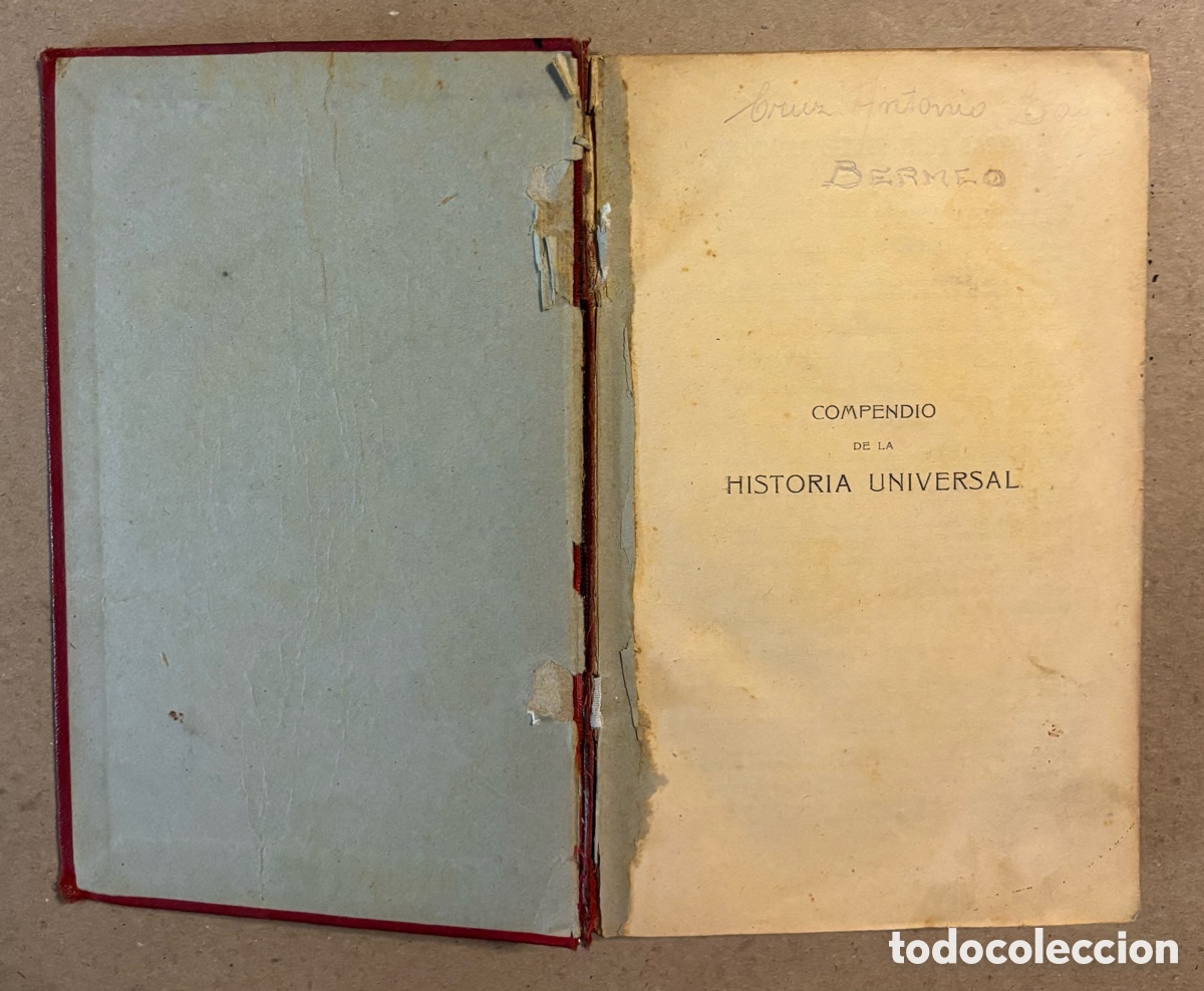 Libros antiguos: COMPENDIO DE LA HISTORIA UNIVERSAL. FELIPE PICATOSTE. - Foto 2