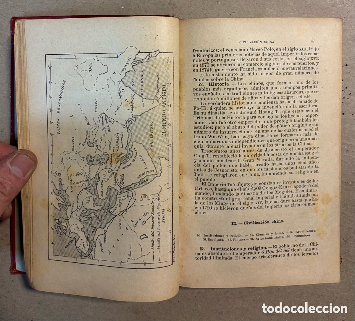 Libros antiguos: COMPENDIO DE LA HISTORIA UNIVERSAL. FELIPE PICATOSTE. - Foto 4