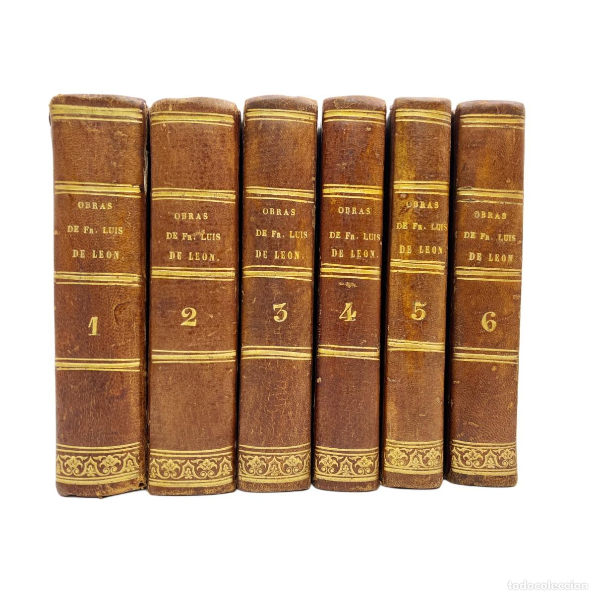 Libros antiguos: FRAY LUIS DE LEON - OBRAS - VIUDA DE IBARRA 1804 - Foto 1