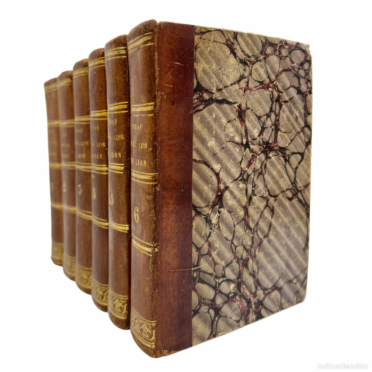 Libros antiguos: FRAY LUIS DE LEON - OBRAS - VIUDA DE IBARRA 1804 - Foto 2