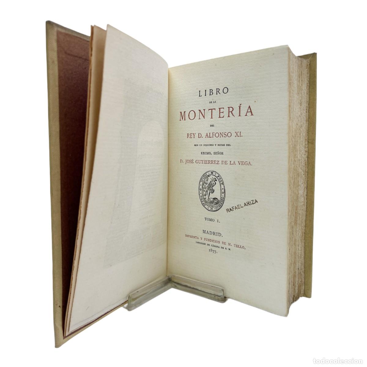 Libros antiguos: GUTI&Eacute;RREZ DE LA VEGA - BIBLIOTECA VENATORIA - 1877 - Foto 6