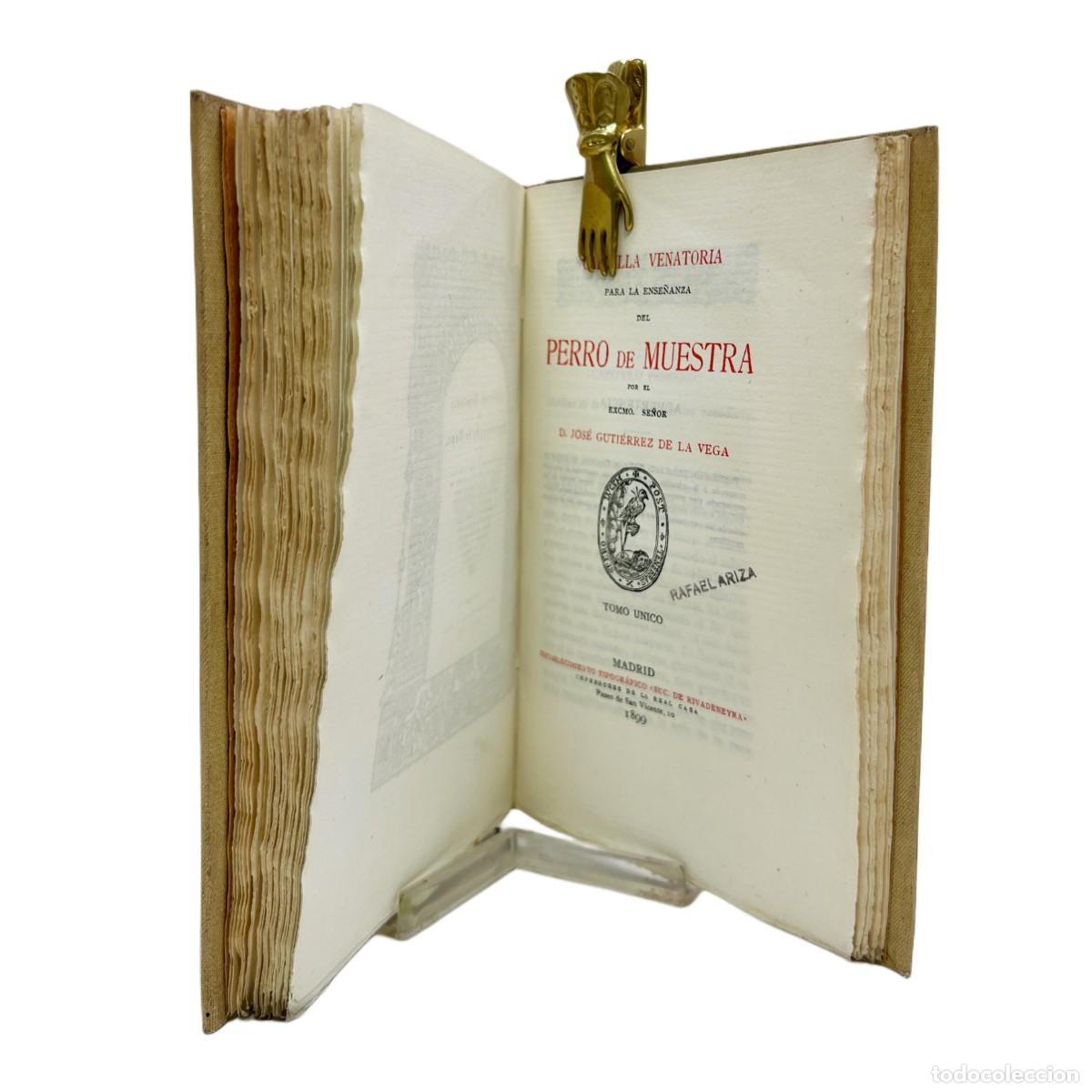Libros antiguos: GUTI&Eacute;RREZ DE LA VEGA - BIBLIOTECA VENATORIA - 1877 - Foto 7