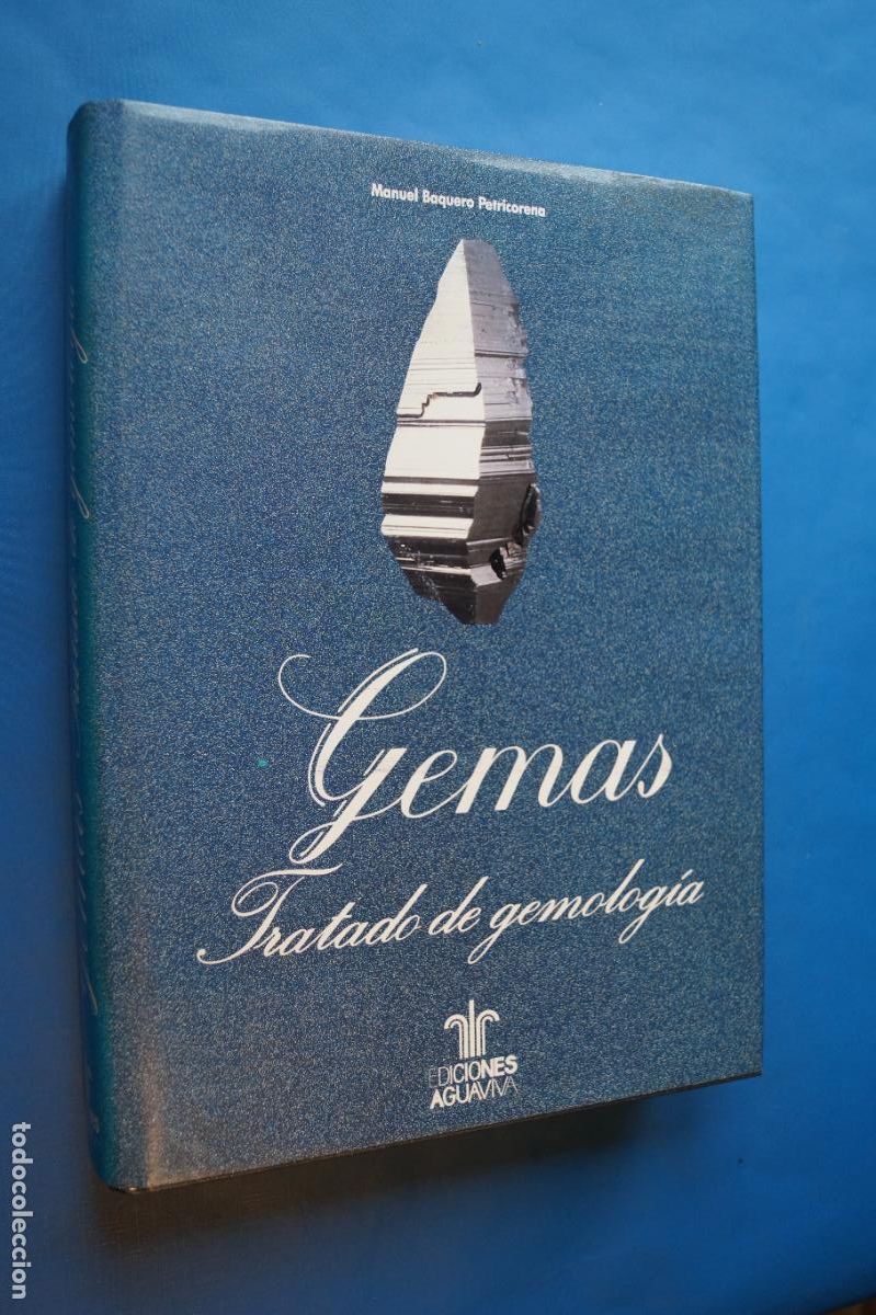 Libros antiguos: GEMAS. TRATADO DE GEMOLOGIA. MANUEL BAQUERO - Foto 1