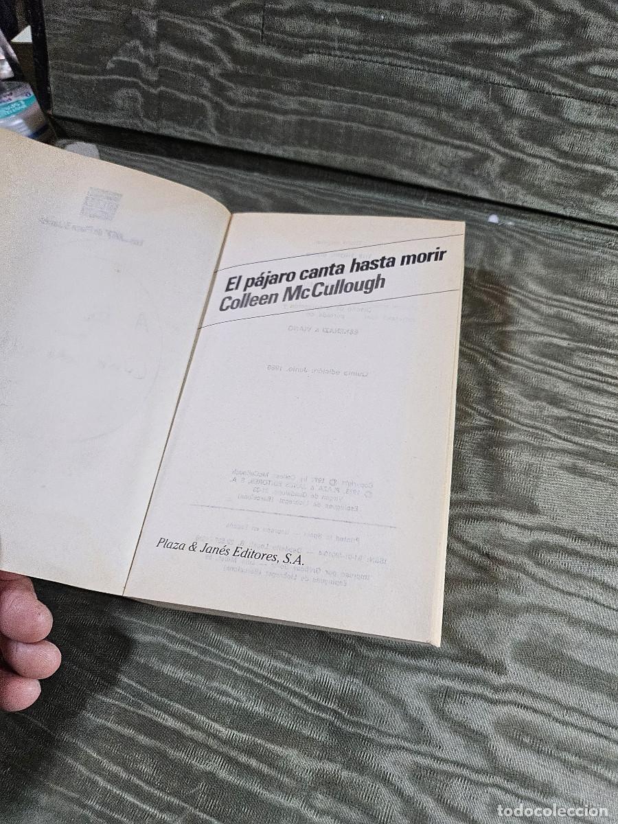 Libros antiguos: el libro de el pajaro espino - Foto 3