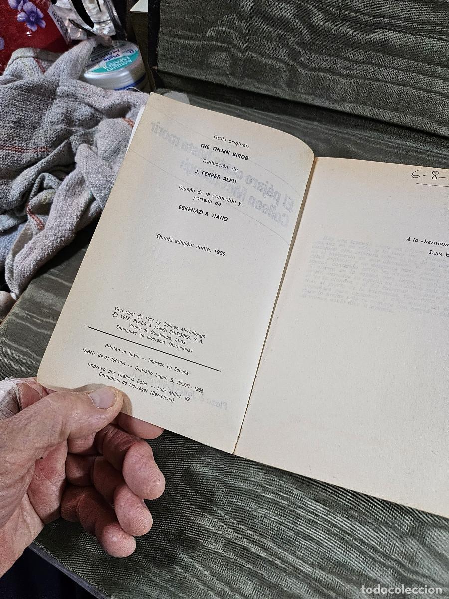 Libros antiguos: el libro de el pajaro espino - Foto 4