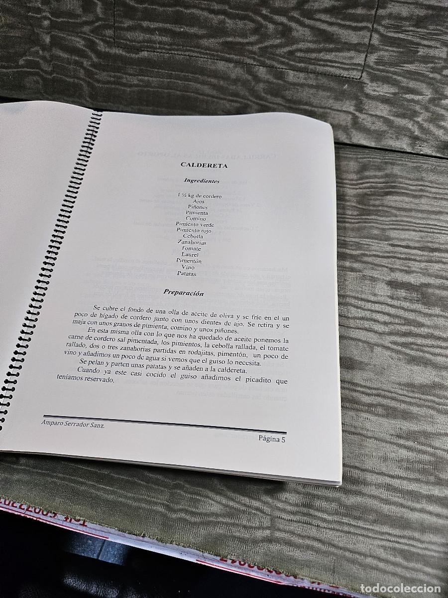 Libros antiguos: libro de la cocina de la yaya amparo - Foto 4