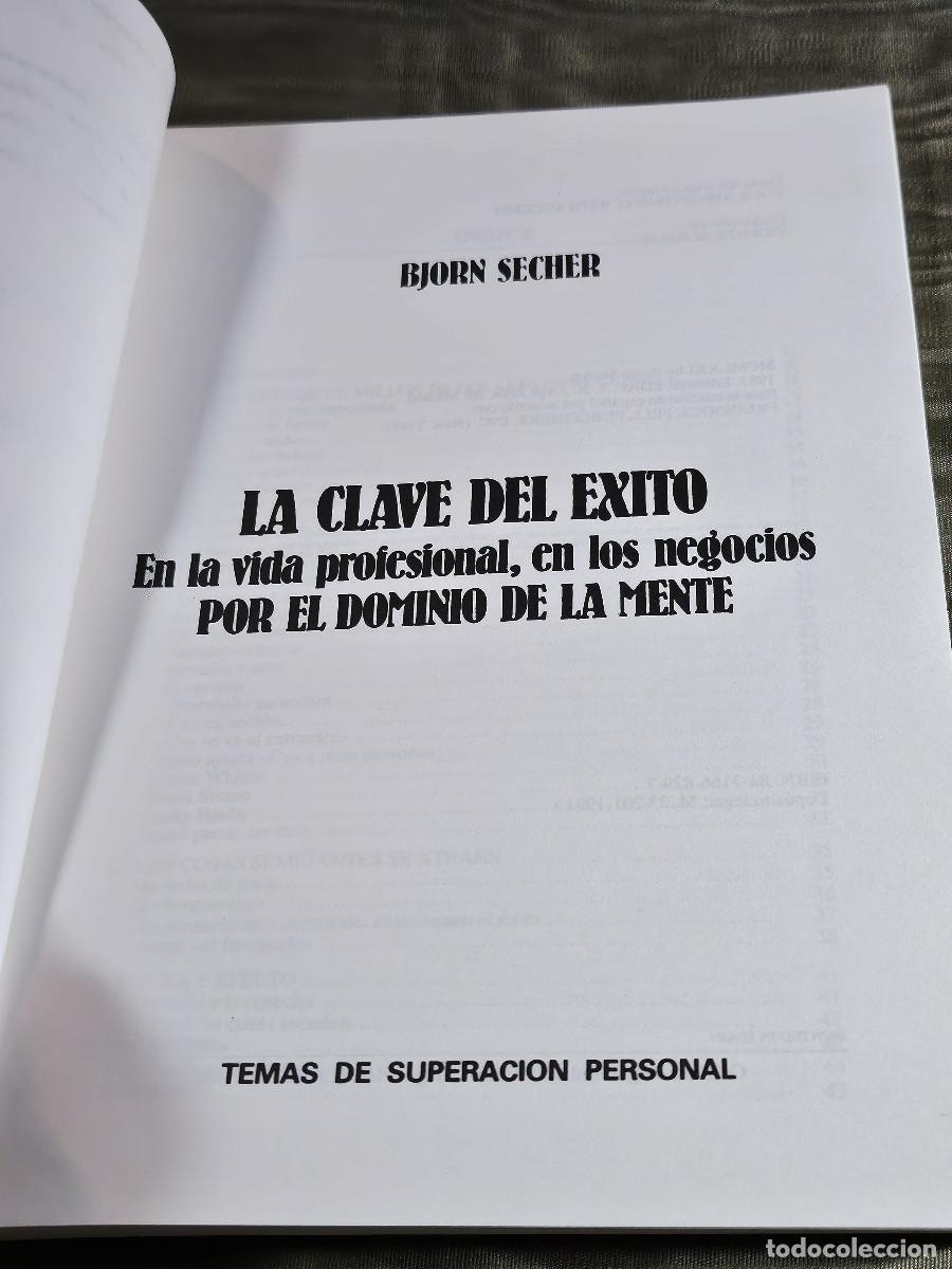 Libros antiguos: libro la clave del exito - Foto 5