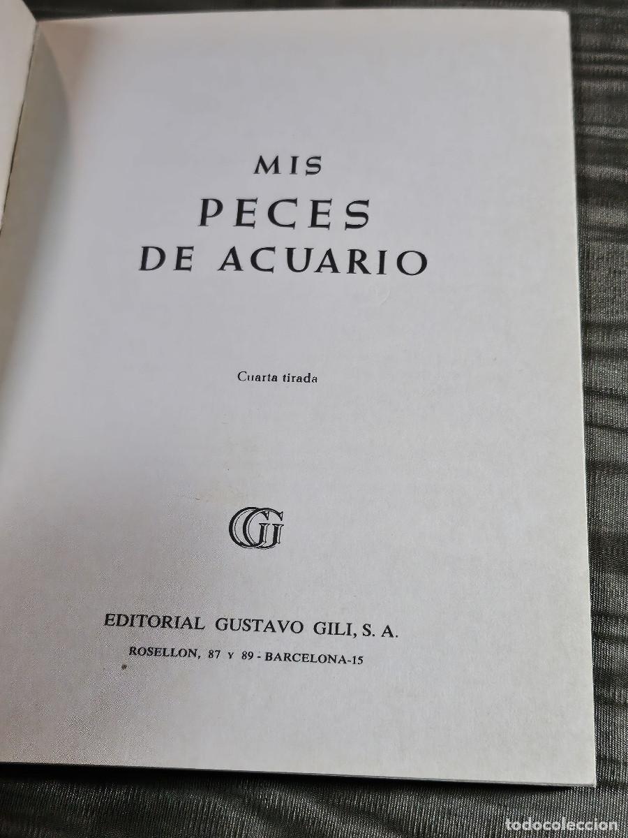 Libros antiguos: libro d elos pecxes de acuario - Foto 2