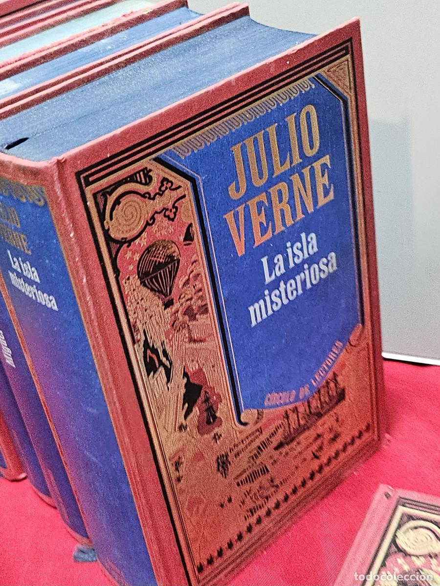 Libros antiguos: 6 tomos de libros de Julio Verne - Foto 5