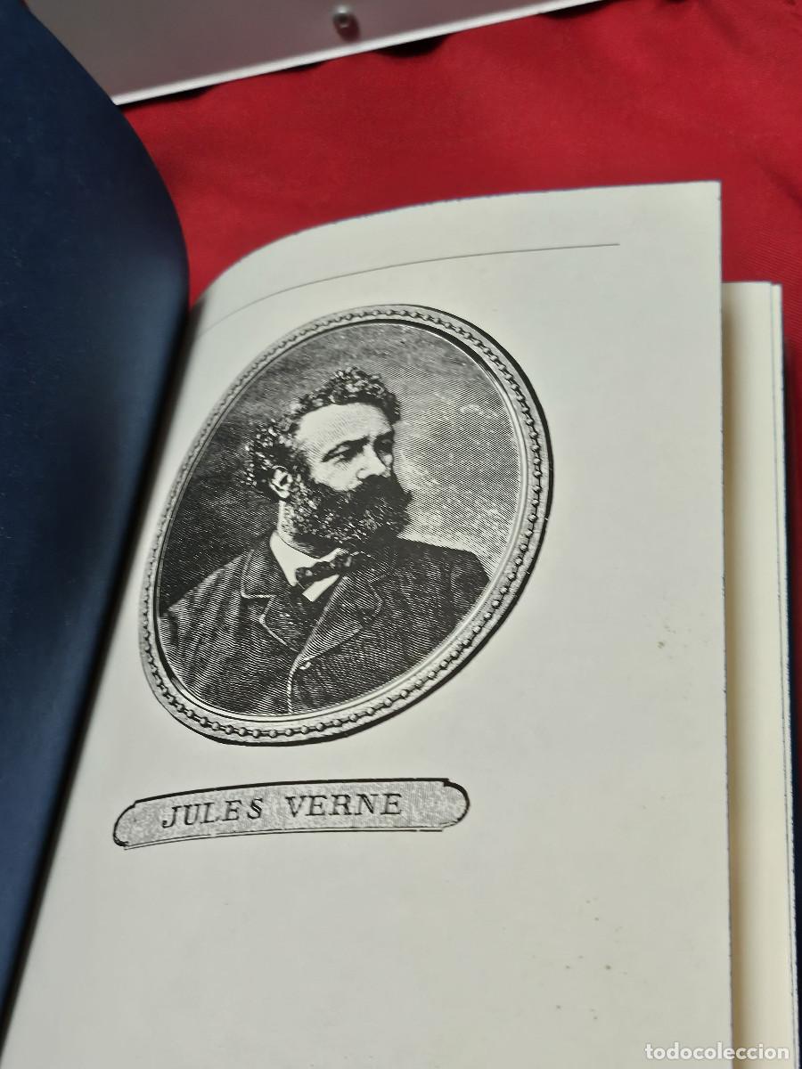 Libros antiguos: 6 tomos de libros de Julio Verne - Foto 6
