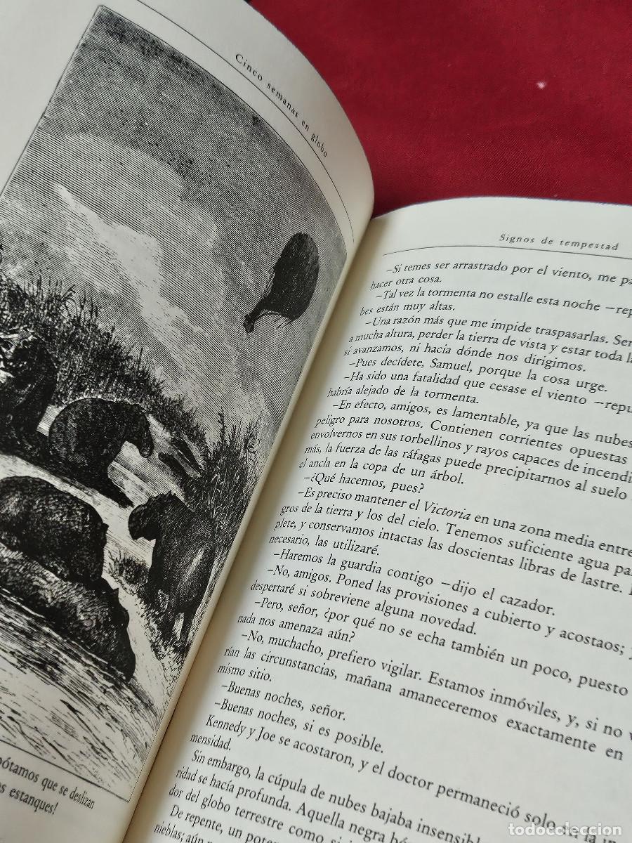 Libros antiguos: 6 tomos de libros de Julio Verne - Foto 11