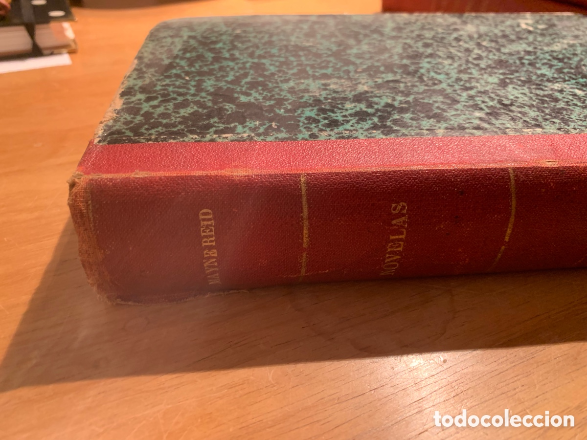 Libros antiguos: La novela ilustrada. Mayne Reid - Foto 2