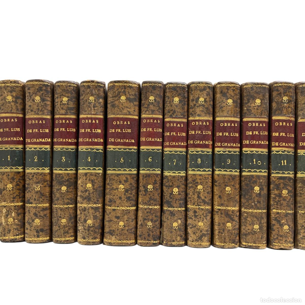 Libros antiguos: FRAY LUIS DE GRANADA - OBRAS COMPLETAS - IMPRENTA DE SANCHA 1781 - Foto 1