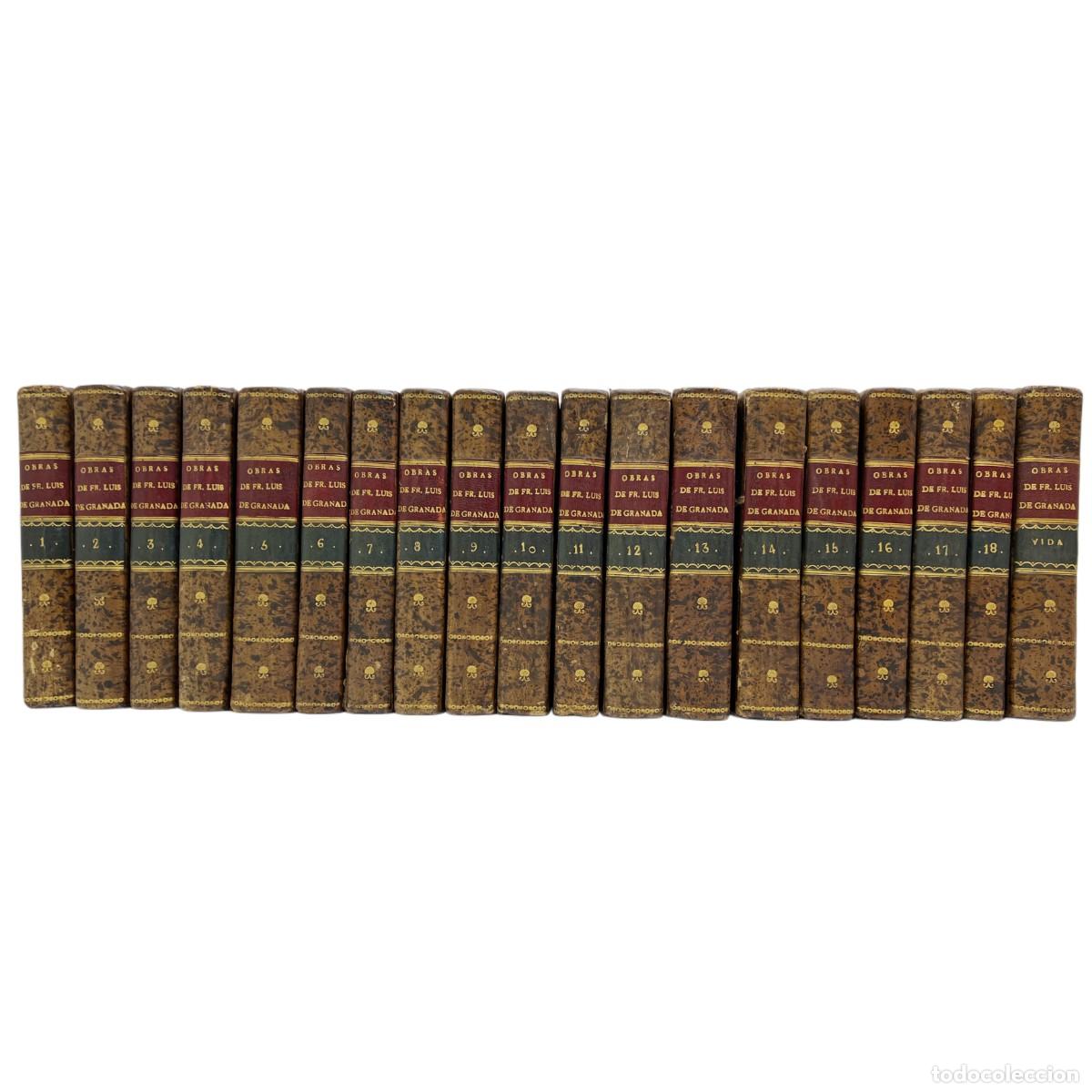 Libros antiguos: FRAY LUIS DE GRANADA - OBRAS COMPLETAS - IMPRENTA DE SANCHA 1781 - Foto 2