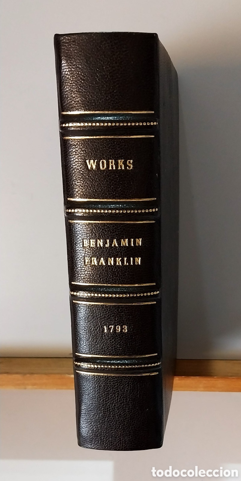 Libros antiguos: BENJAMIN FRANKLIN - WORKS . Second Edition . 1793 - Foto 2