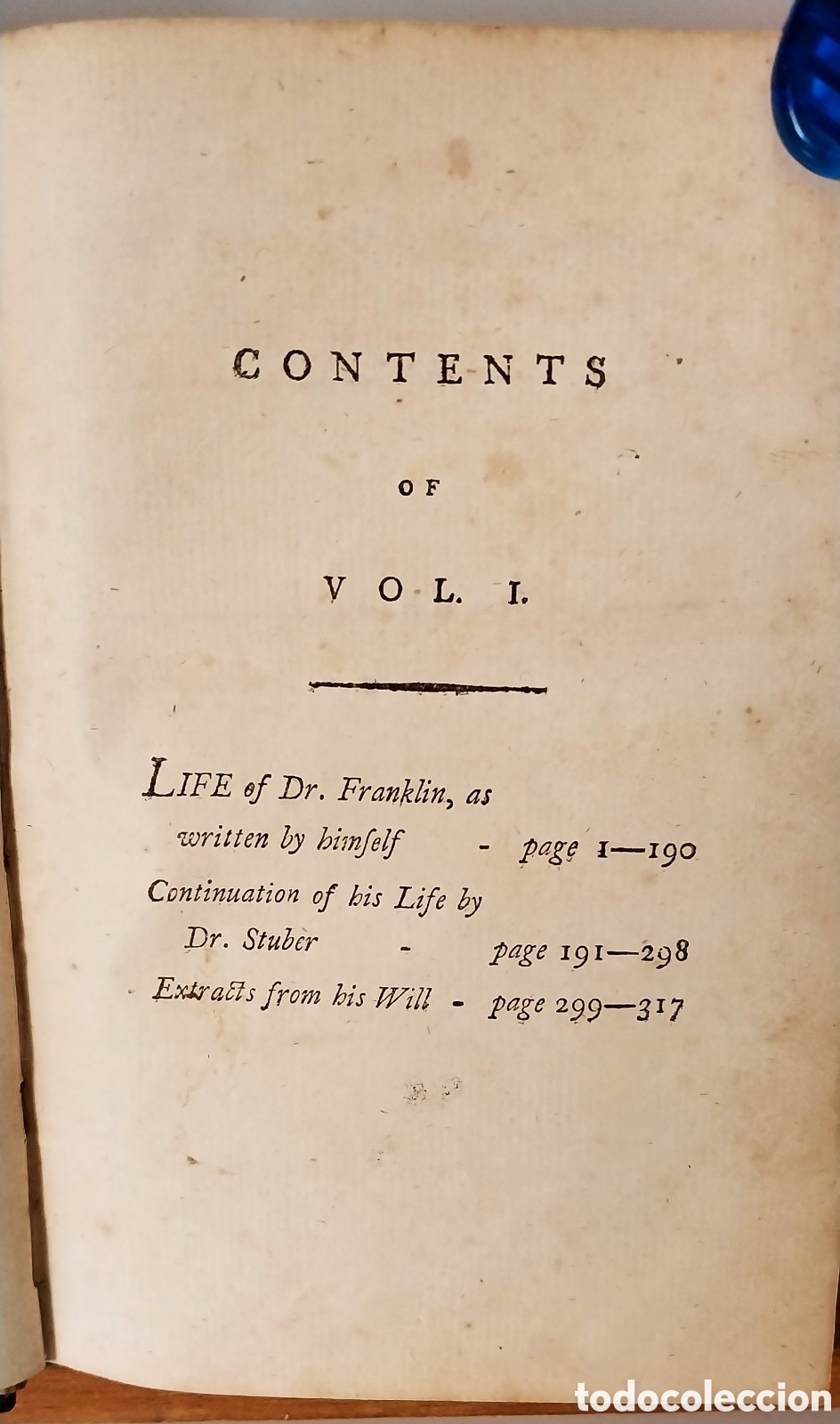 Libros antiguos: BENJAMIN FRANKLIN - WORKS . Second Edition . 1793 - Foto 13
