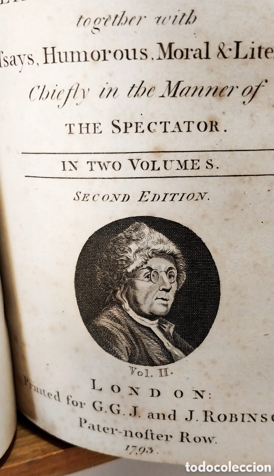 Libros antiguos: BENJAMIN FRANKLIN - WORKS . Second Edition . 1793 - Foto 15