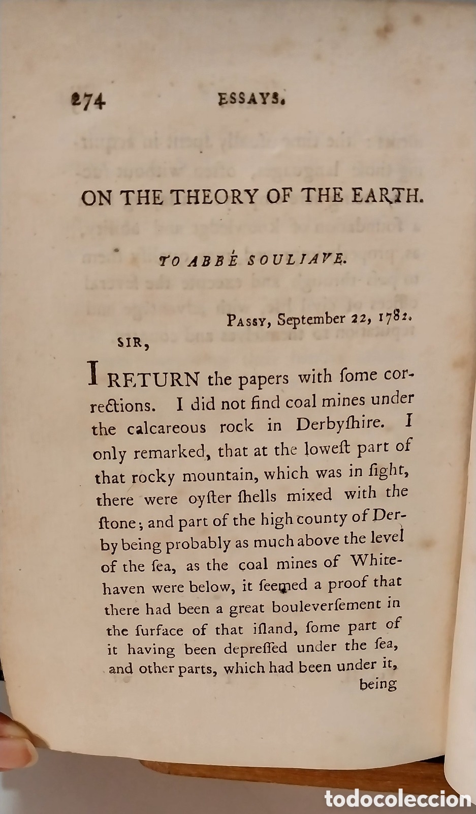 Libros antiguos: BENJAMIN FRANKLIN - WORKS . Second Edition . 1793 - Foto 22