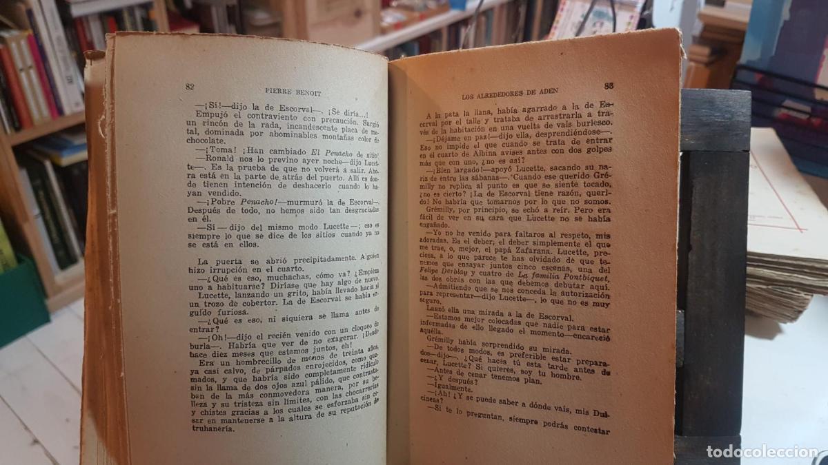 Libros antiguos: LOS ALREDEDORES DE ADEN - PIERRE BENOIT - Foto 2