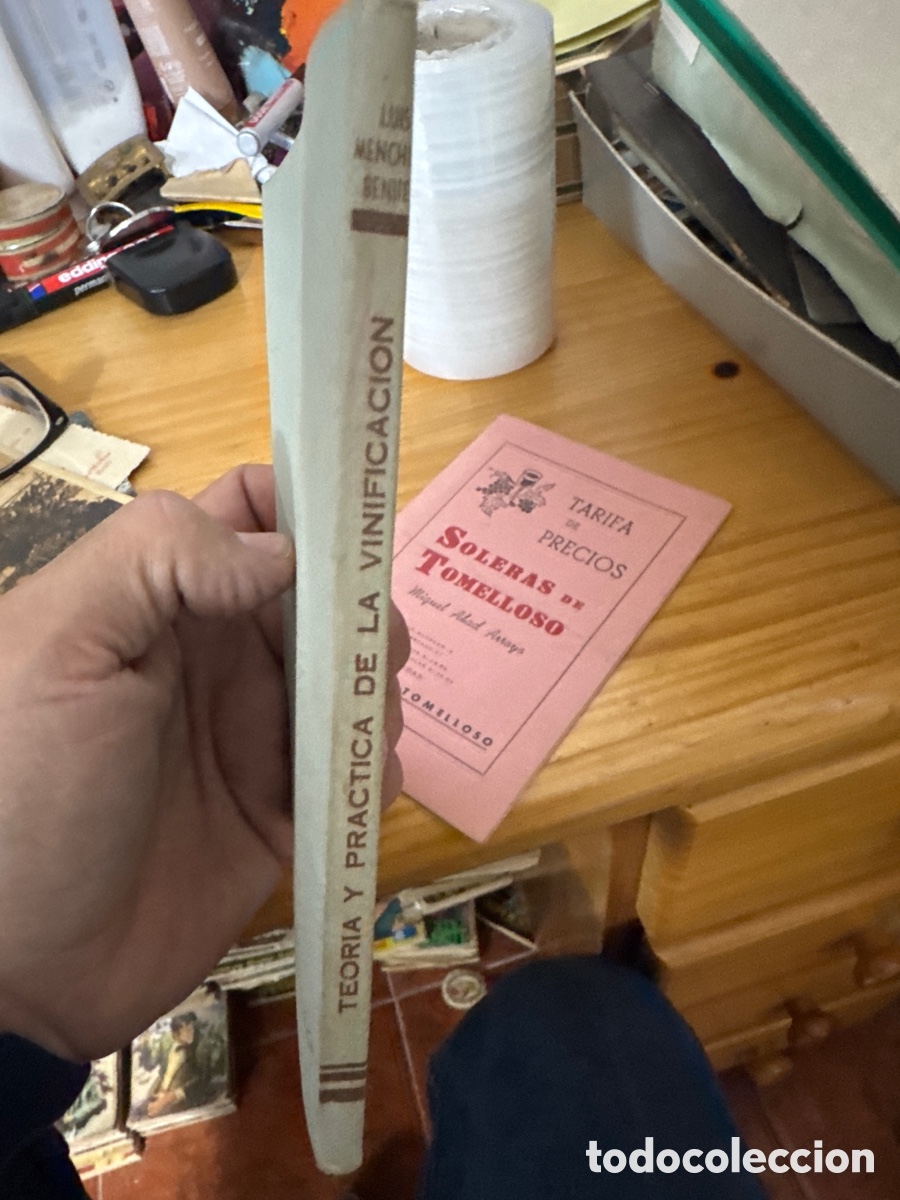 Libros antiguos: TEORIA Y PRACTICA DE LA VINIFICACION - Foto 3