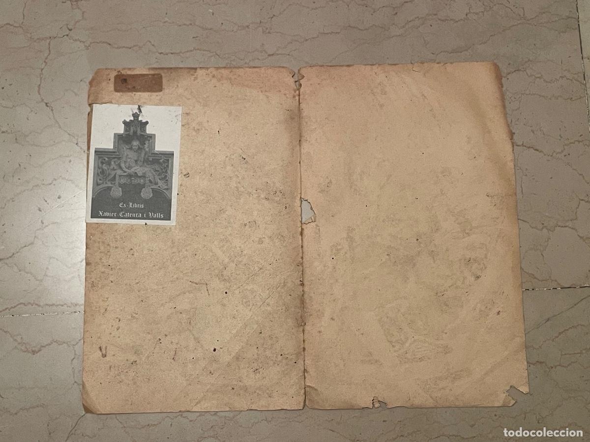 Libros antiguos: Reflexions sobre el dem&agrave; de Catalunya - portada - Foto 2