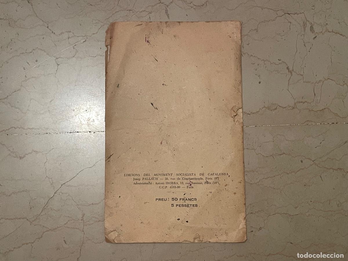 Libros antiguos: Reflexions sobre el dem&agrave; de Catalunya - portada - Foto 4