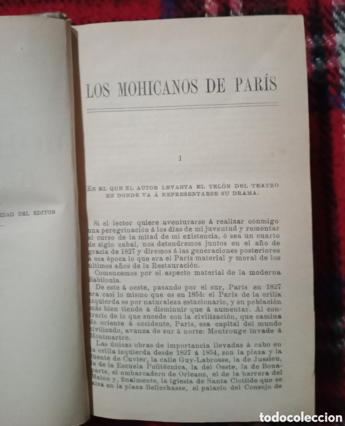 Libros antiguos: LOS MOHICANOS DE PARIS - Foto 5