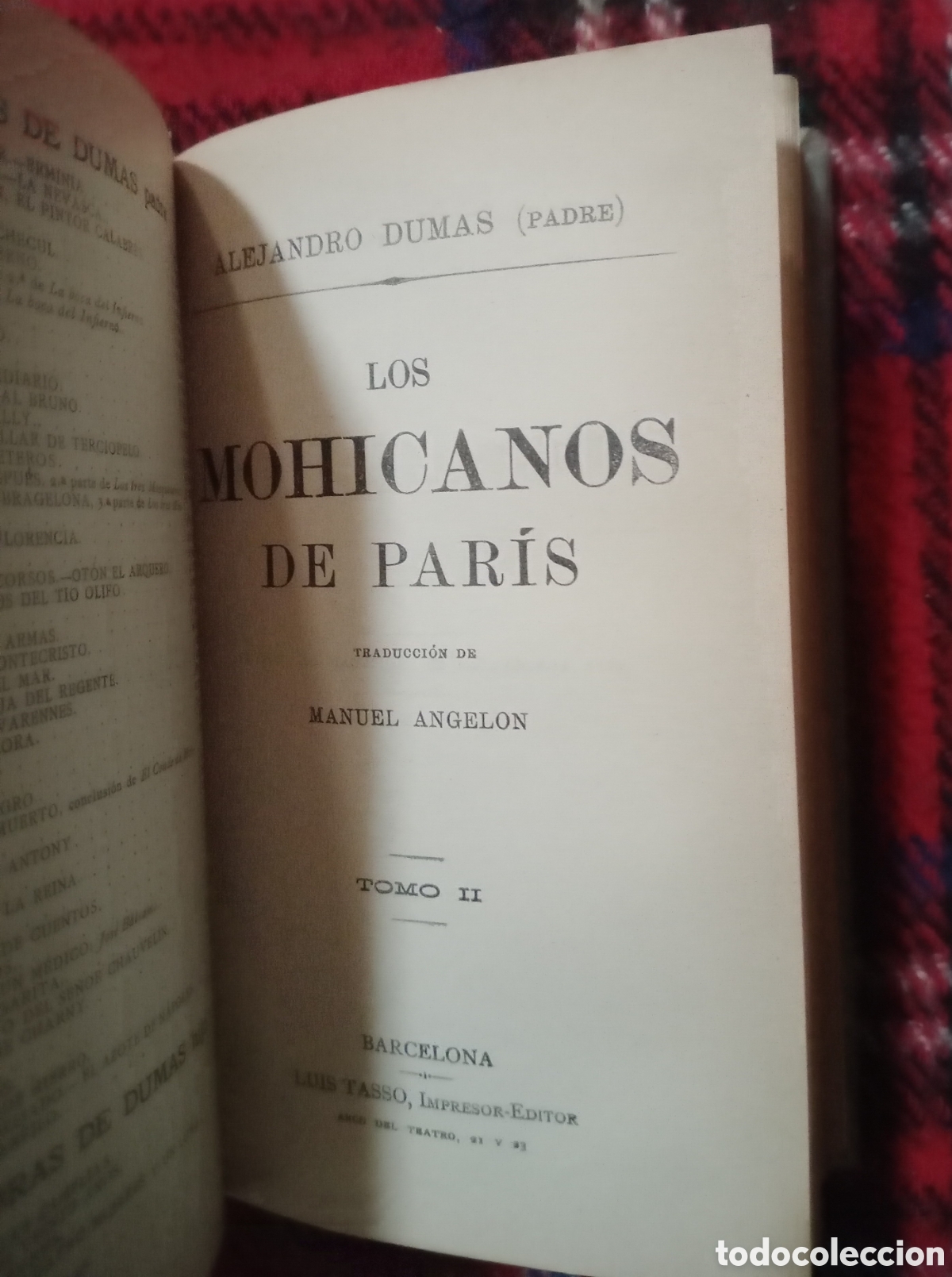Libros antiguos: LOS MOHICANOS DE PARIS - Foto 6