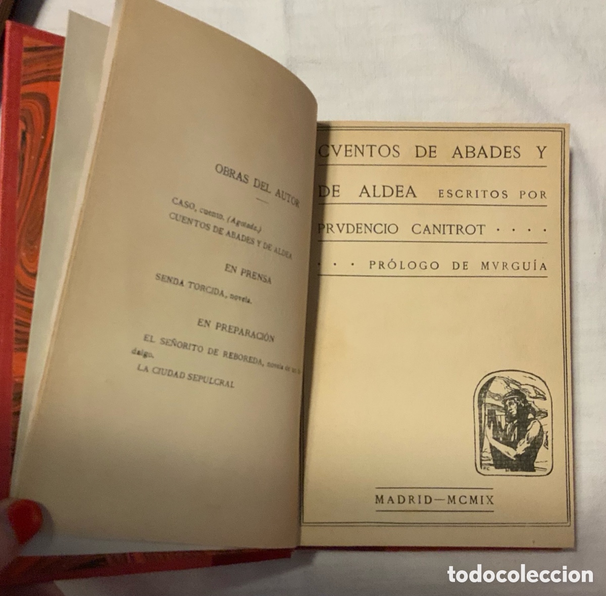 Libros antiguos: Cuentos de abades y de aldea. P. Canitrot. 1909 - Foto 3