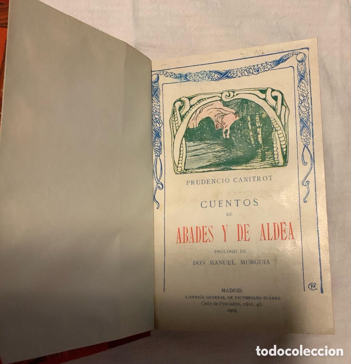 Libros antiguos: Cuentos de abades y de aldea. P. Canitrot. 1909 - Foto 1