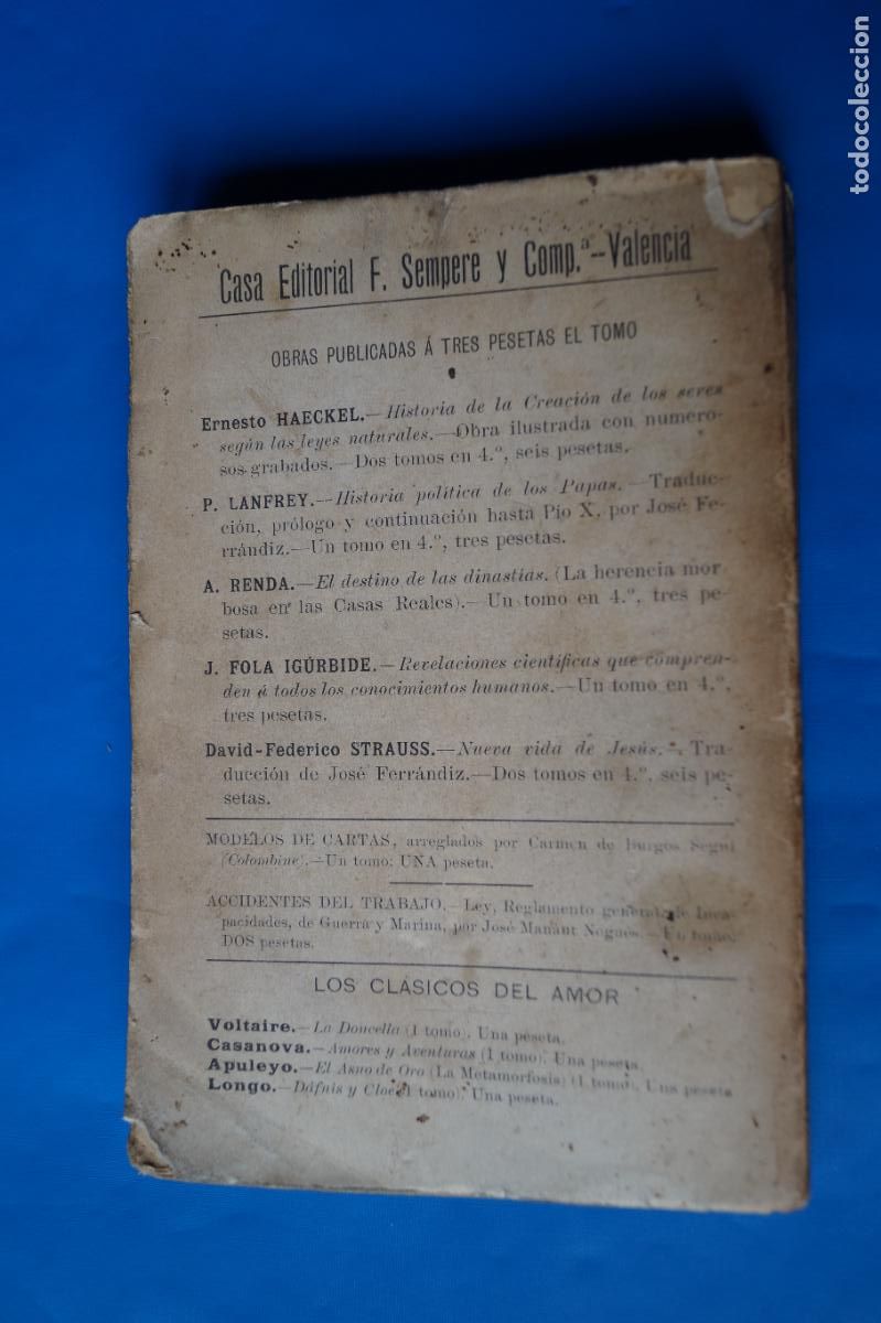 Libros antiguos: EL ORIGEN DEL HOMBRE. CARLOS DARWIN - Foto 3