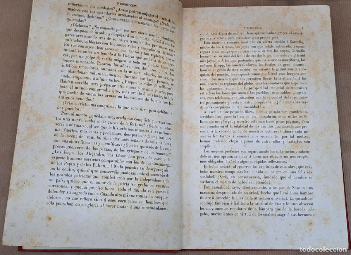 Libros antiguos: Nuestras verdaderas conquistas, Albert Levy. A&ntilde;o 1887 - Foto 3