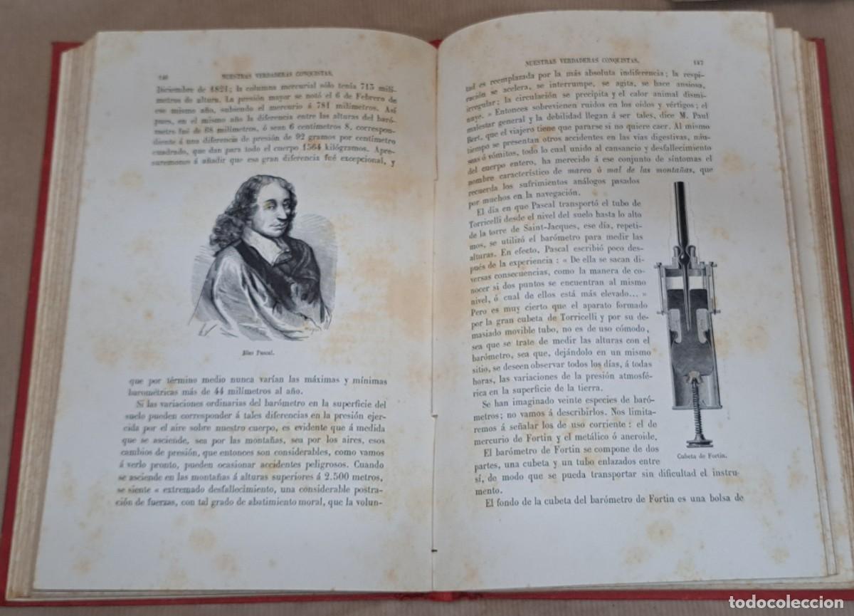 Libros antiguos: Nuestras verdaderas conquistas, Albert Levy. A&ntilde;o 1887 - Foto 5