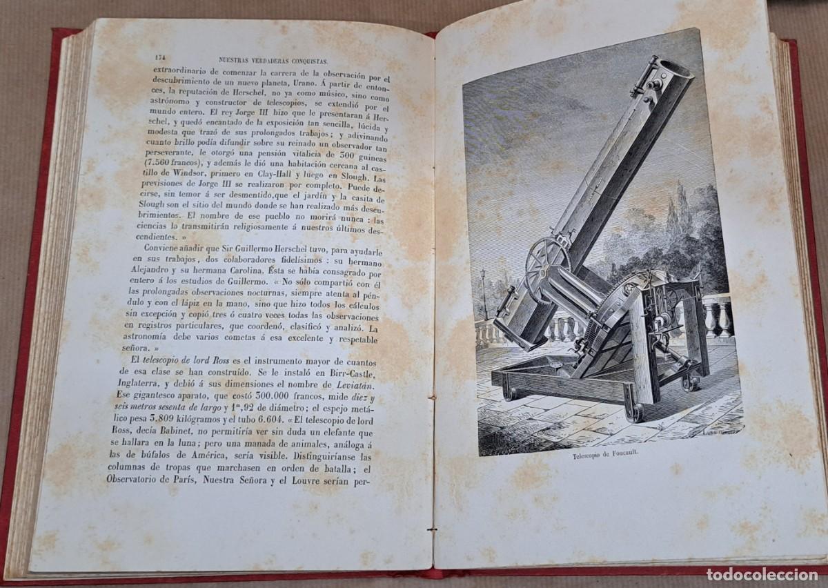 Libros antiguos: Nuestras verdaderas conquistas, Albert Levy. A&ntilde;o 1887 - Foto 6