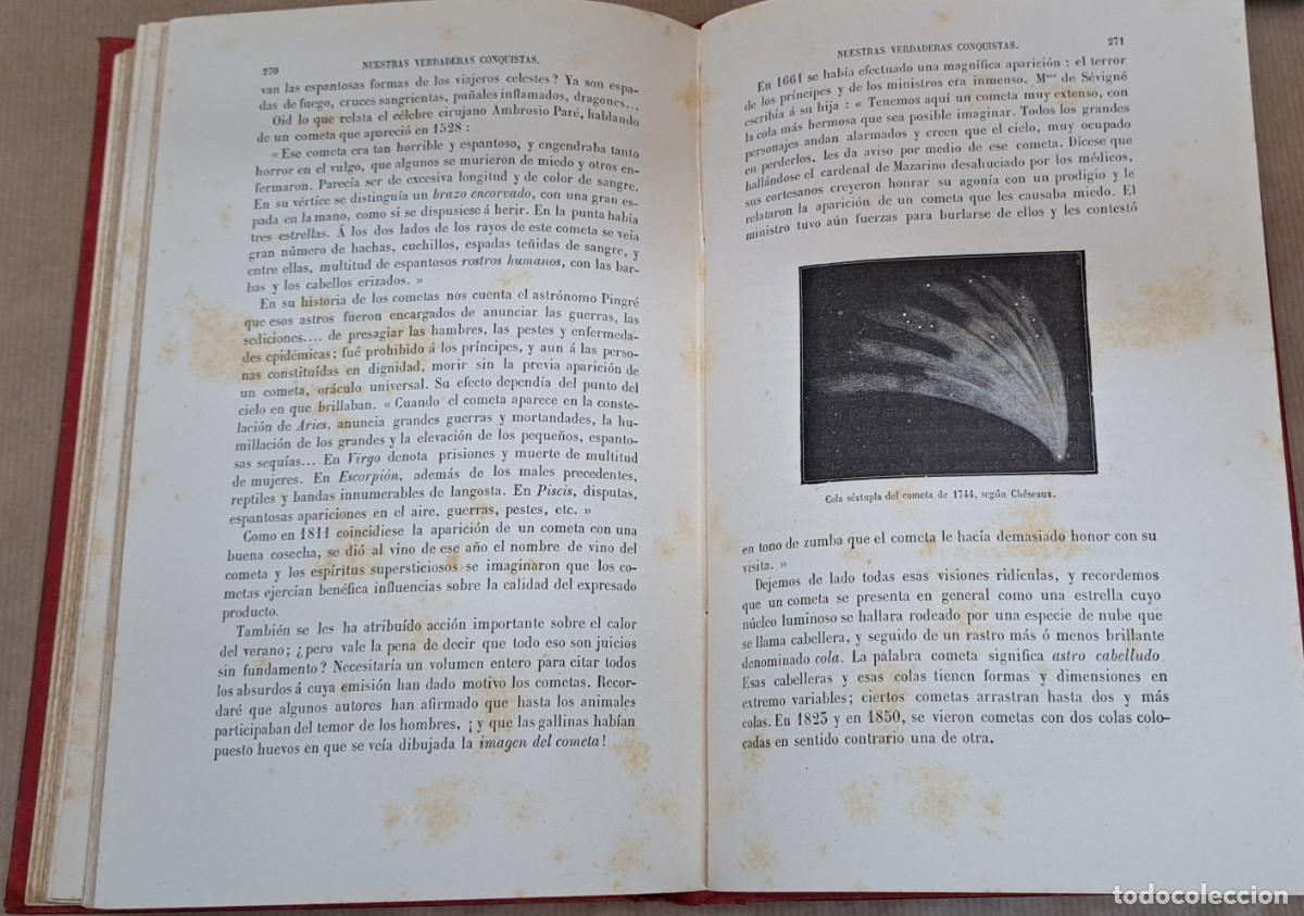 Libros antiguos: Nuestras verdaderas conquistas, Albert Levy. A&ntilde;o 1887 - Foto 7