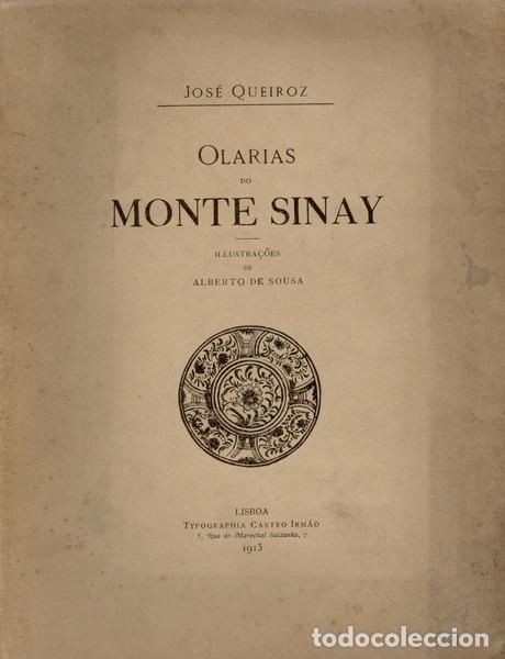 Libros antiguos: QUEIROZ. (Jos&eacute;) - OLARIAS DO MONTE SINAY. - Foto 2