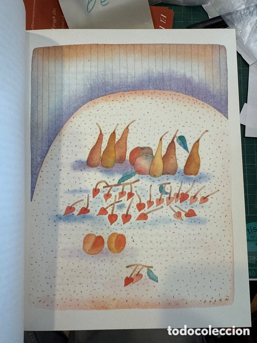 Libros antiguos: PR&Eacute;VERT, Jacques. Oeuvres / aquarelles de Folon - Foto 11