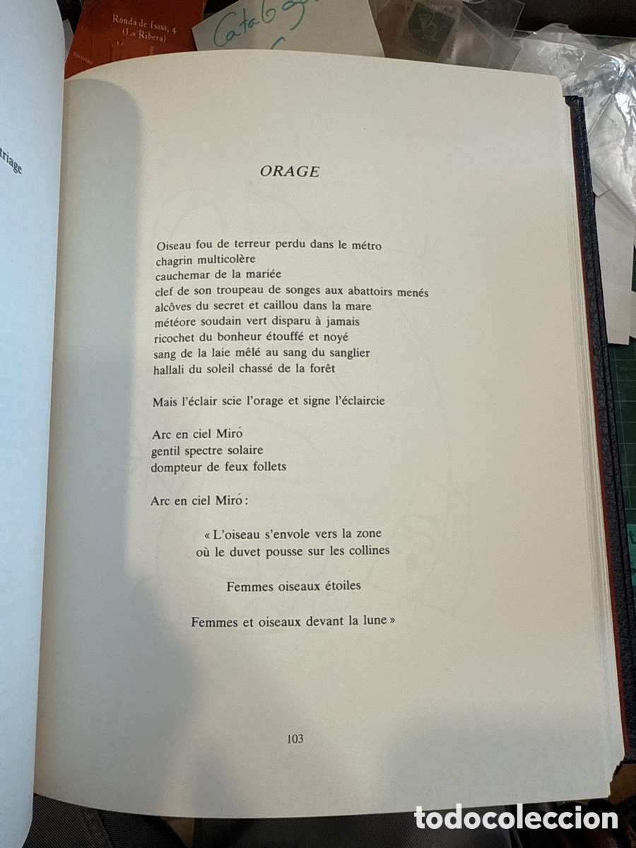 Libros antiguos: PR&Eacute;VERT, Jacques. Oeuvres / aquarelles de Folon - Foto 16