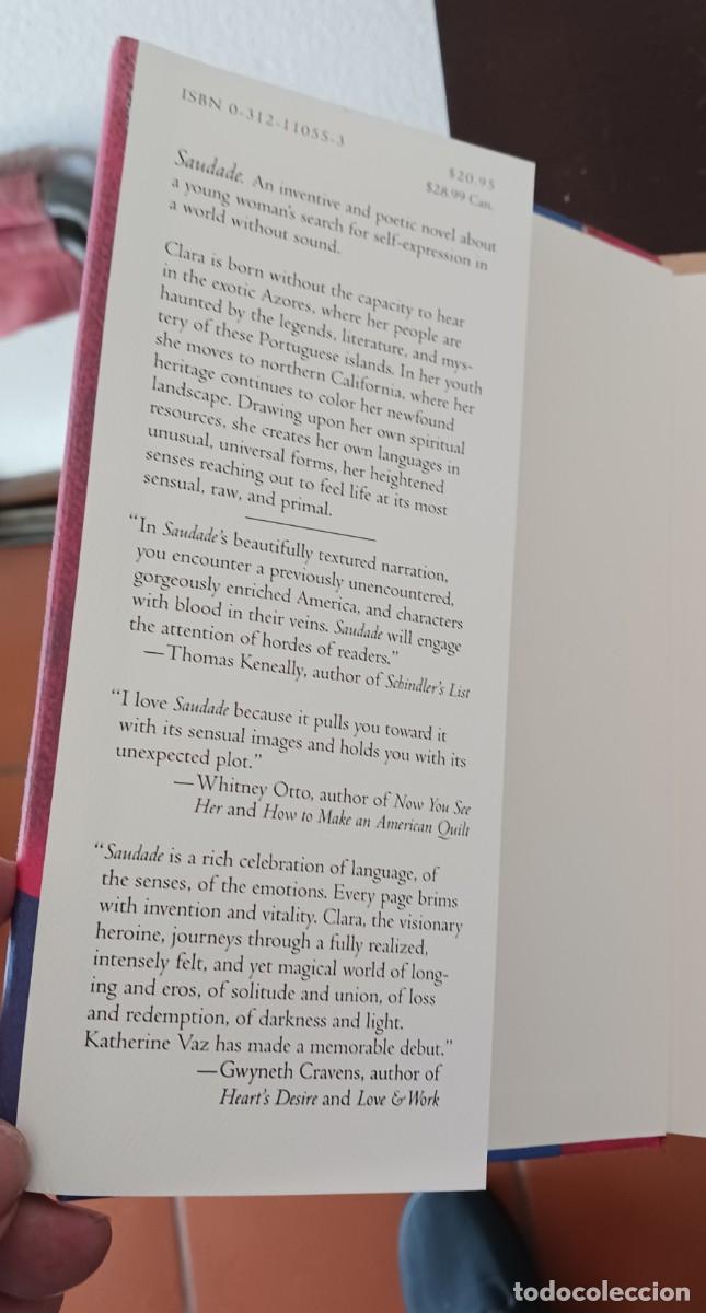 Libros antiguos: Saudade Vaz, Katherine - Foto 2