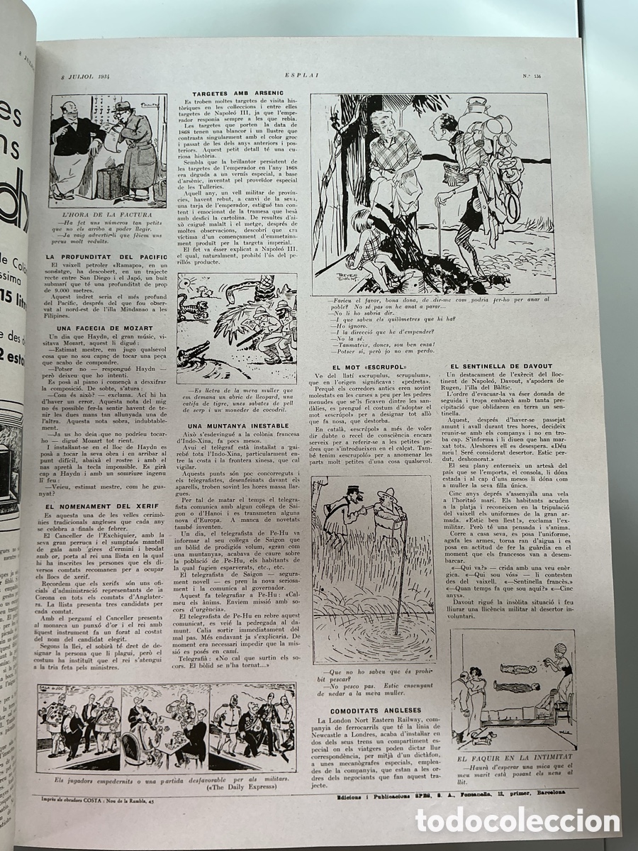 Libros antiguos: Lote 5 vol - Ed. Esplai - (1936-1936) - Foto 2