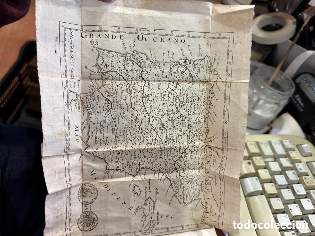 Libros antiguos: DUCHESNE. Compendio de la historia de Espa&ntilde;a (2t.) - Foto 3