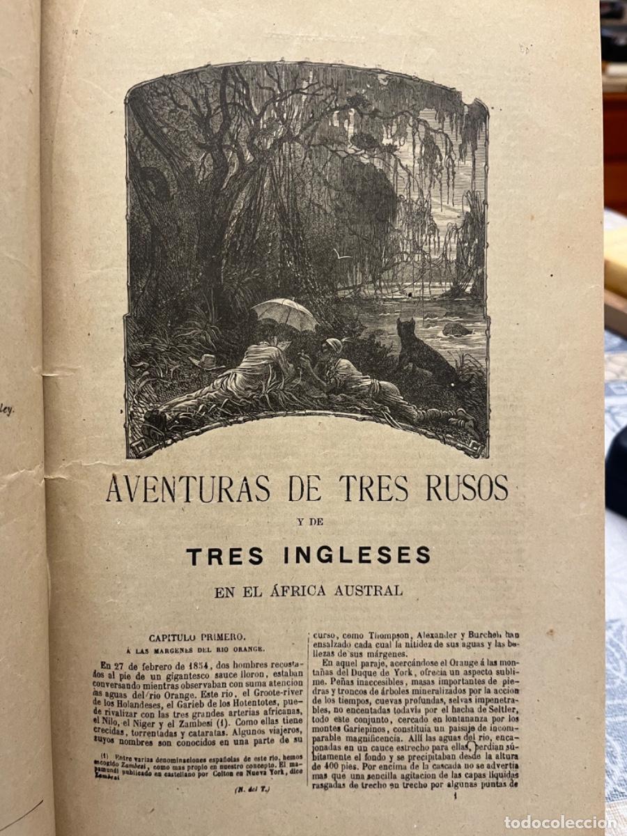 Libros antiguos: Obras de Julio Verne ( Ed. S&aacute;enz de Jubera) - Foto 4