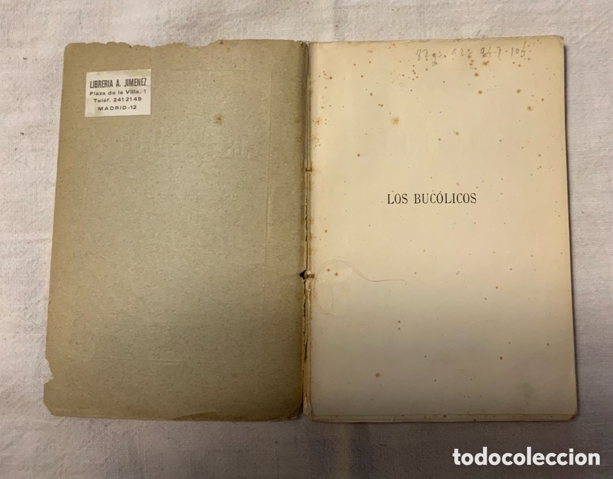 Libros antiguos: Los buc&oacute;licos. R. Balsa De la Vega. 1892 - Foto 3