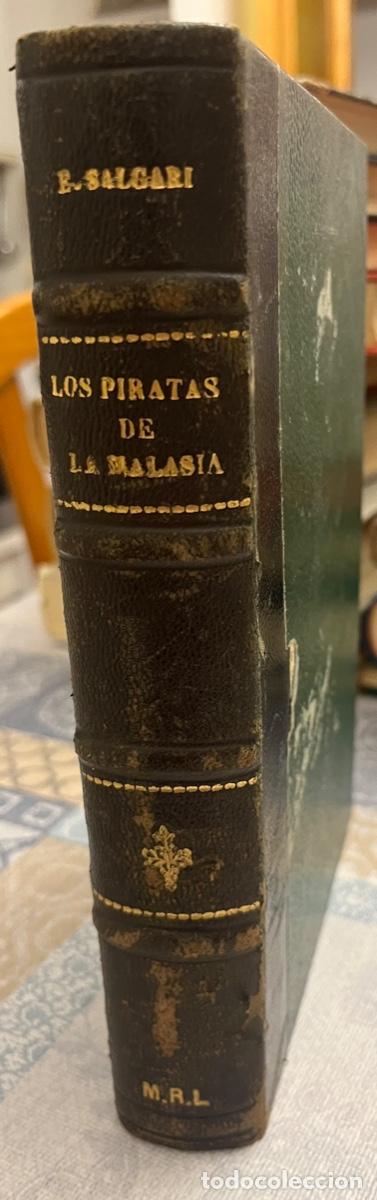 Libros antiguos: Salgari, Emilio.- Los piratas de Malasia. - Foto 1