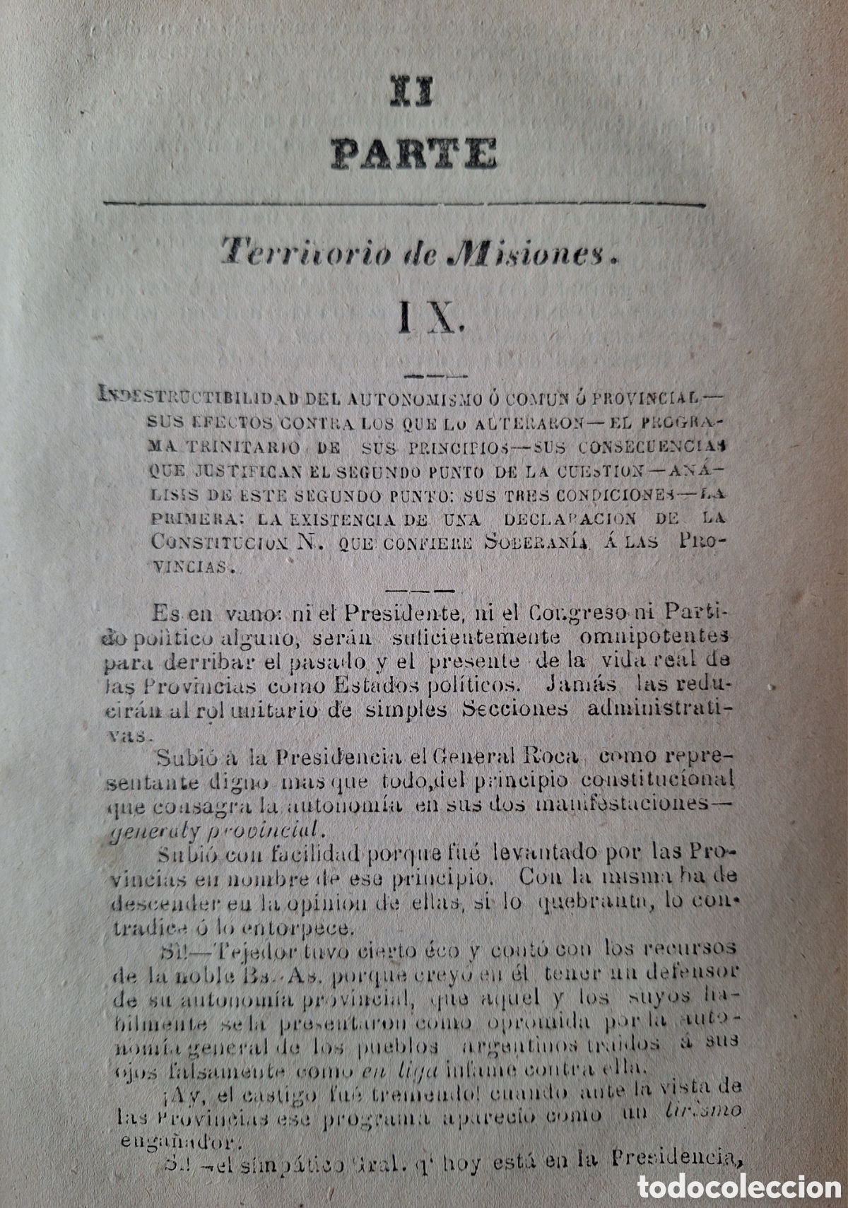 Libros antiguos: COLECCION DE 3 OBRAS DATOS Y DOCUMENTOS REFERENTES A MISIONES COMO INTEGRANTE DE CORRIENTES 1877 - Foto 5